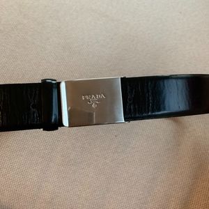 Authtentic Prada Leather Belt